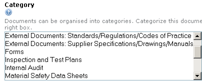 DocumentCategories