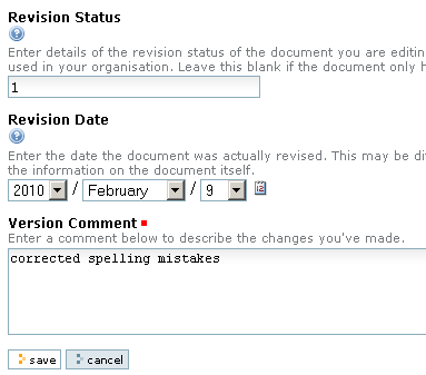VersionComment