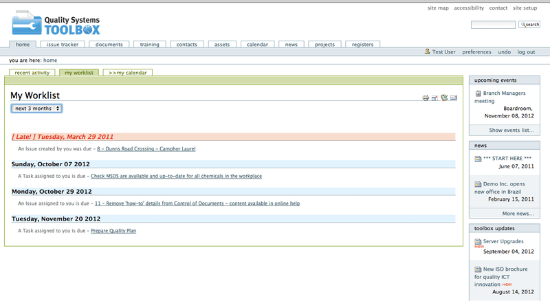 Worklist
