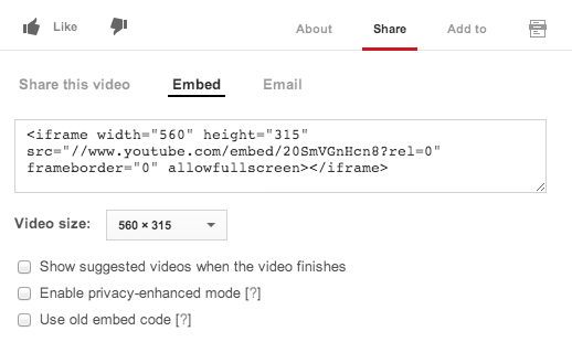 YouTube-embed