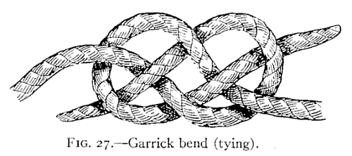 knot - garrick bend